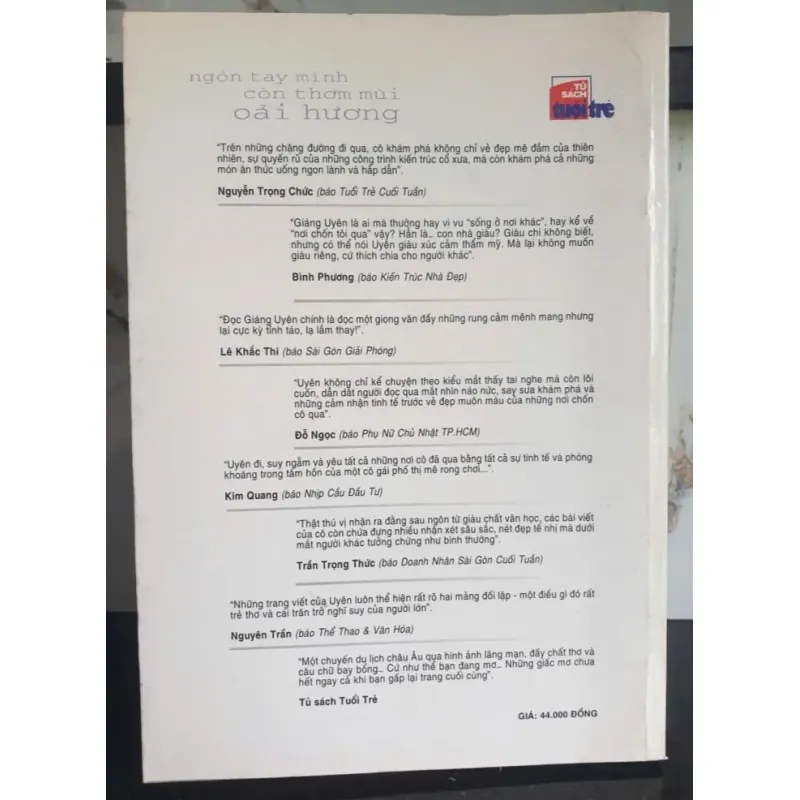 Ngón Tay Mình Còn Thơm Mùi Oải Hương 701699