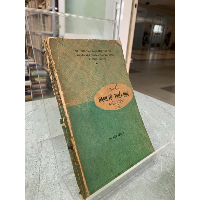 DANH TỪ TRIẾT HỌC - L.M CAO VĂN LUẬN 273823