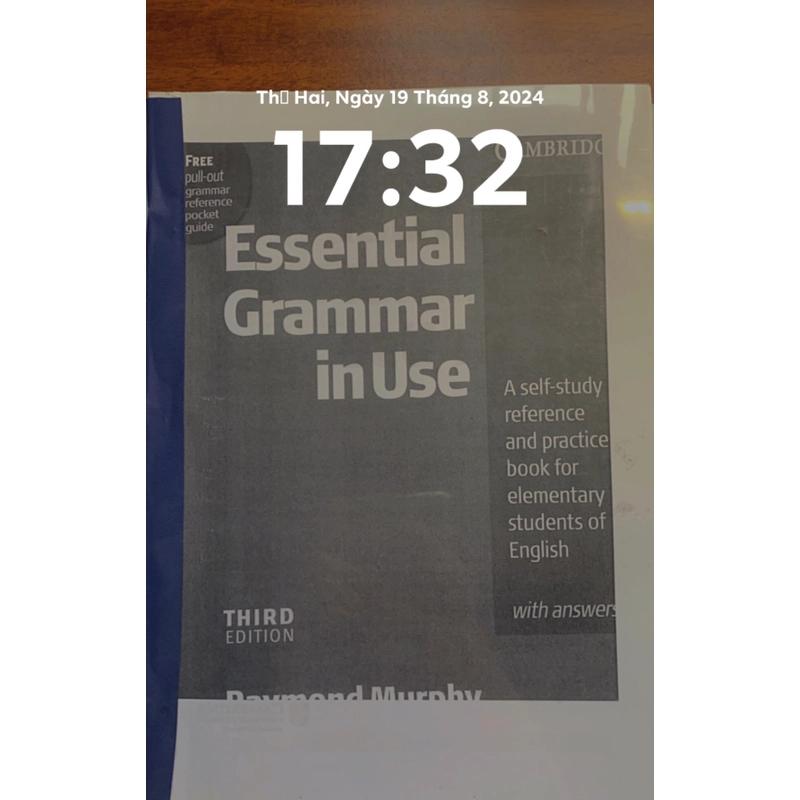 Sách CAMBRIDGE ESSENTIAL GRAMMAR IN USE 223055