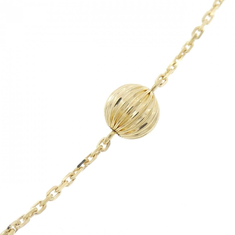 K18YG Ngọc trai đen dây chuyền - Hàng hiệu Authentic 847397