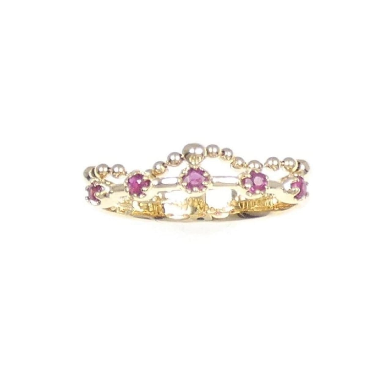 Nhẫn ruby K18YG 672371