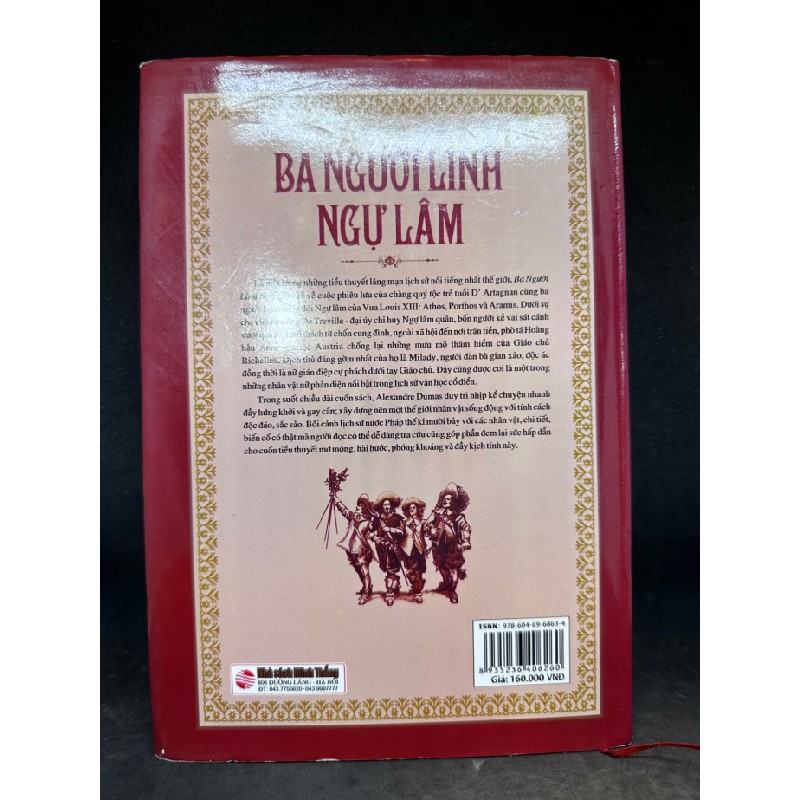 Ba người lính ngự lâm (bìa cứng) Alexandre Dumas New 80% SBM0905 63519