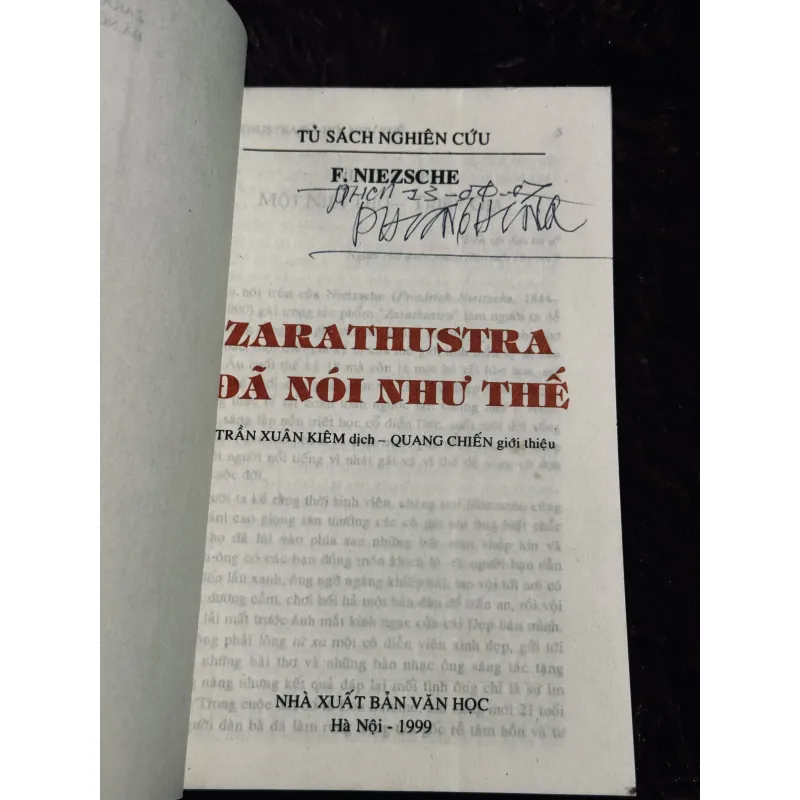 Zarathustra đã nói như thế 762093