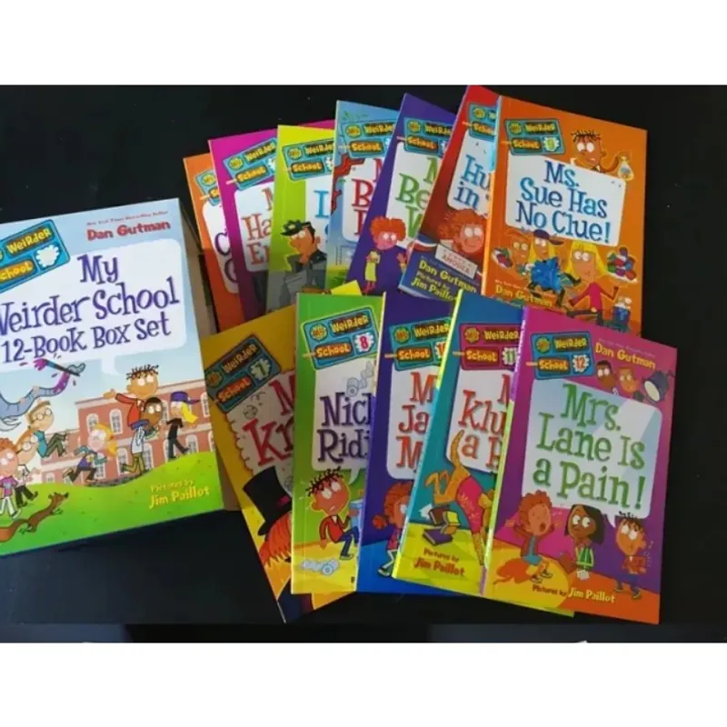 Sách - 𝐌𝐘 𝐖𝐄𝐈𝐑𝐃 𝐒𝐂𝐇𝐎𝐎𝐋 phần 3 - 12 quyển, full hộp 780492