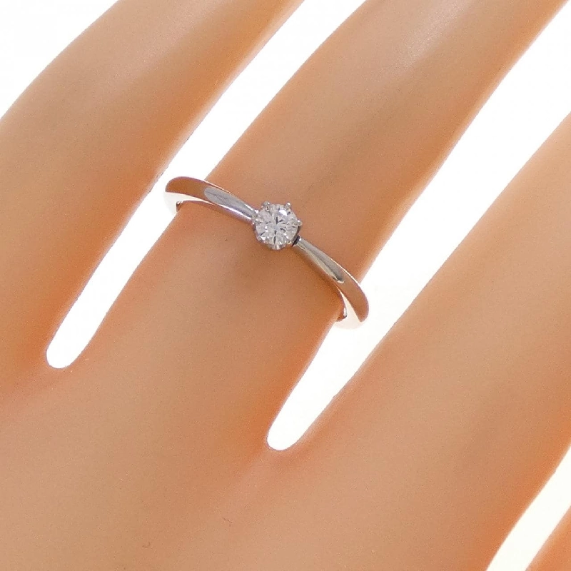 Nhẫn kim cương Solitaire PT900 0.108CT - Hàng hiệu Authentic 848384