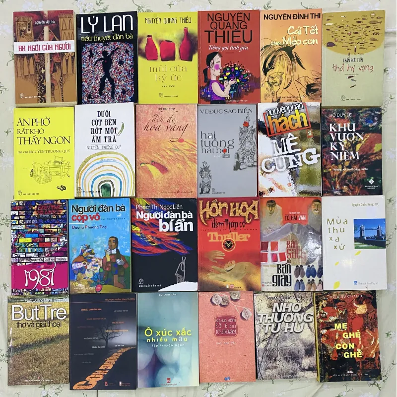Combo văn học Việt Nam 666k/24 cuốn free ship 1031286