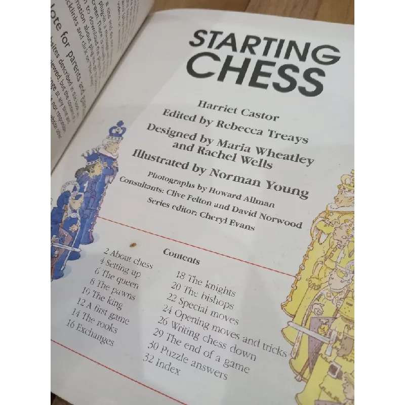 Starting chess with internet links - Harriet Castor 577448