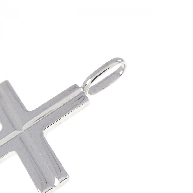 K18WG Mặt dây chuyền hình chữ thập - Hàng hiệu Chính hãng 866127