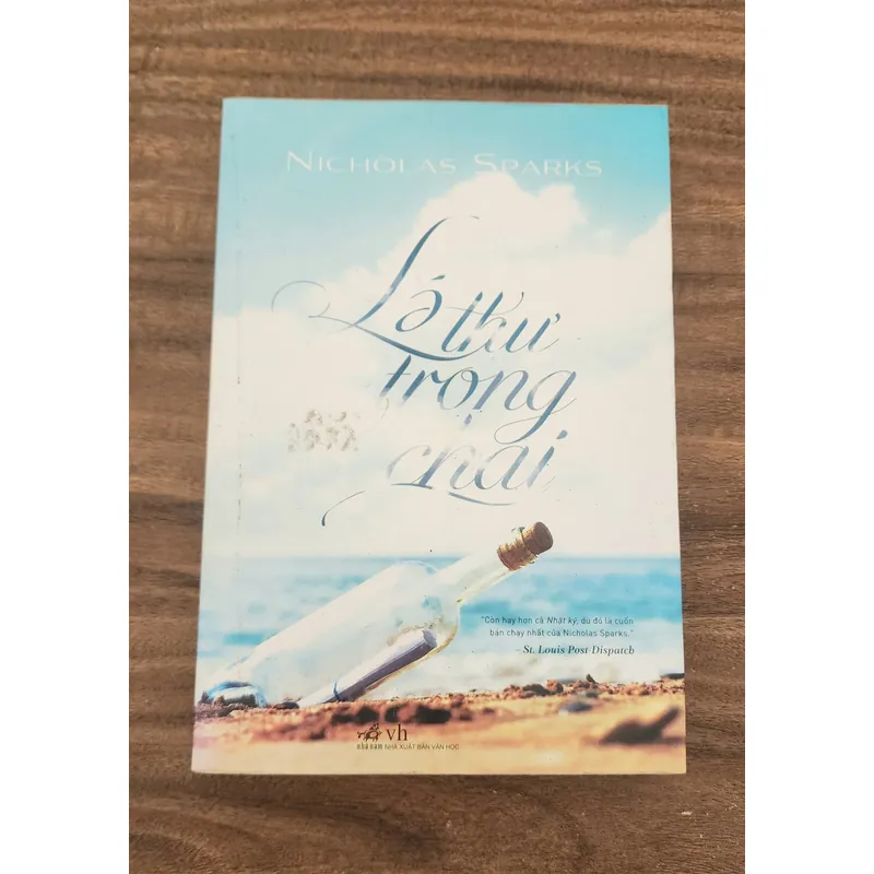 Tiểu thuyết của Nicholas Sparks: LÁ THƯ TRONG CHAI (365 trang)  718648