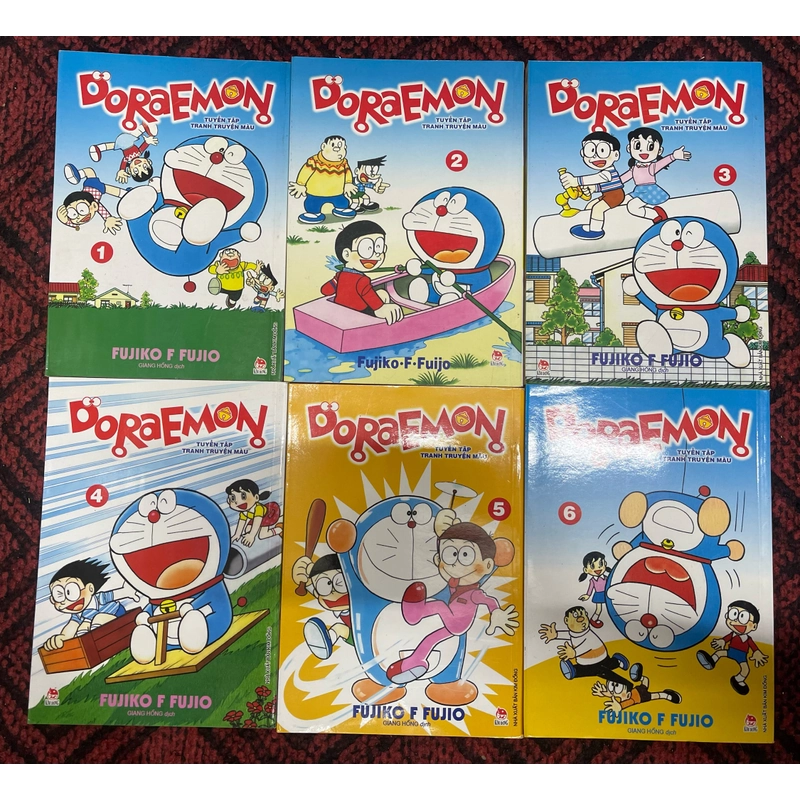 Doraemon Tuyển tập tranh truyện màu full bộ 6 tập 357058