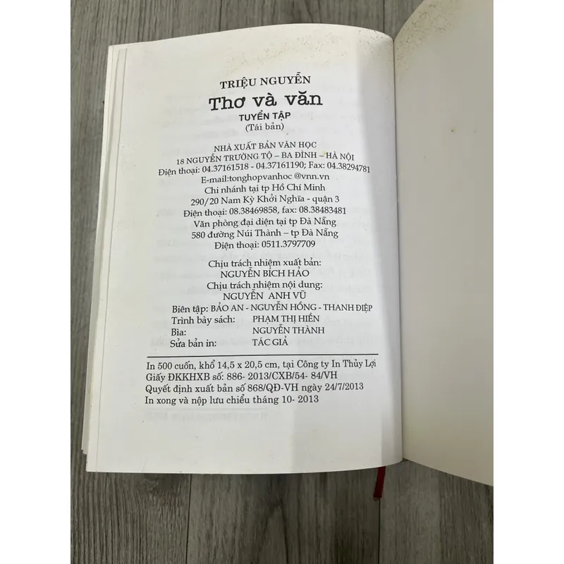 Thơ và văn tuyển tập-Triệu Nguyễn. 7a1 738698