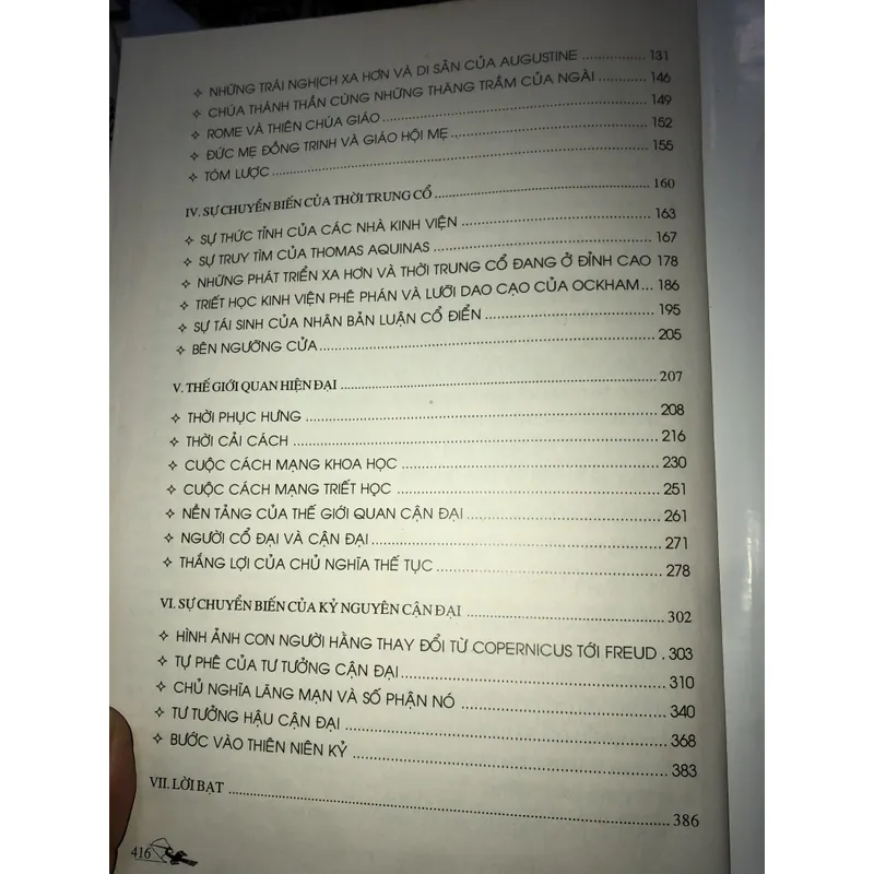 Quá trình chuyển biến tư tưởng phương tây  738085