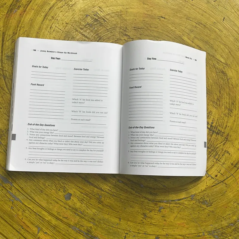 JONNY BOWDEN’S SHAPE UP WORKBOOK  697842