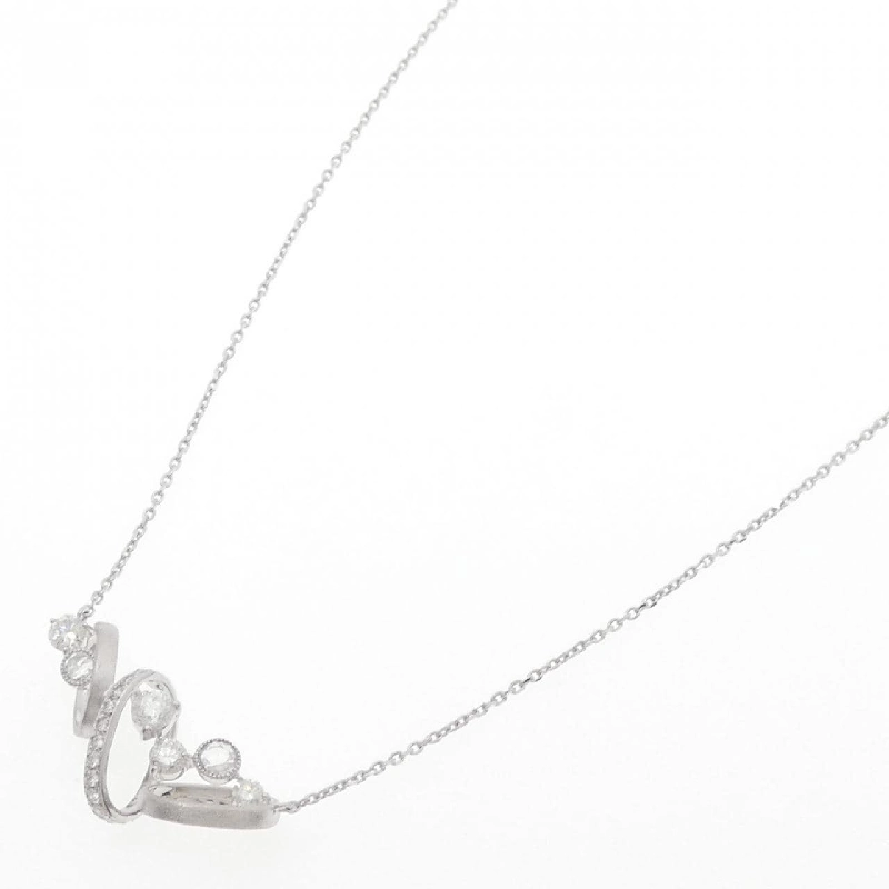 K18WG Dây chuyền kim cương 0.248CT - Hàng hiệu Chính hãng 859878