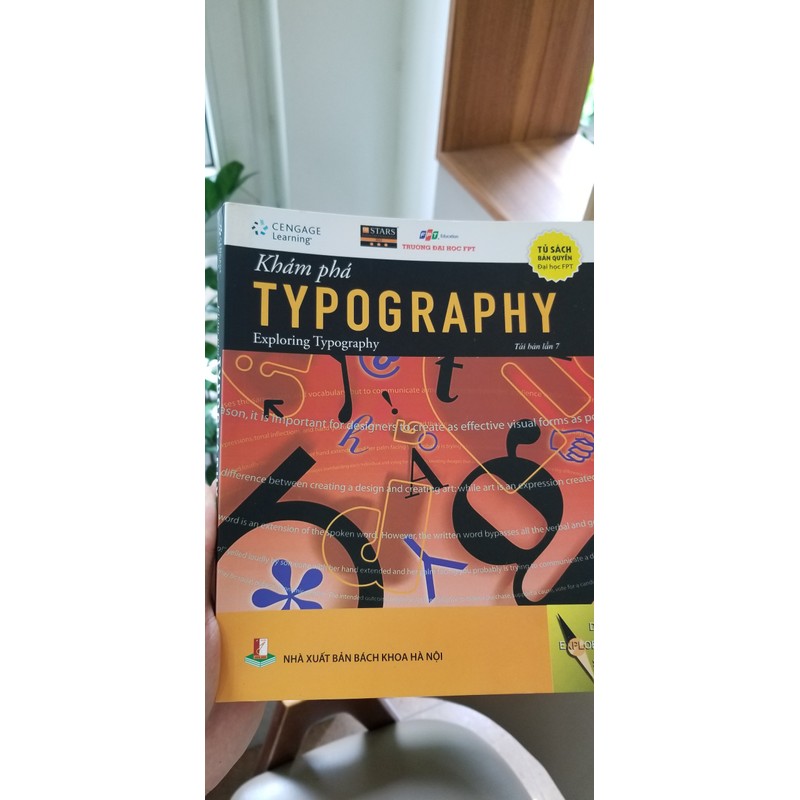 Sách Khám phá Typography - Nghệ thuật chữ | Thiết kế đồ hoạ - ĐH FPT còn mới đẹp 186079