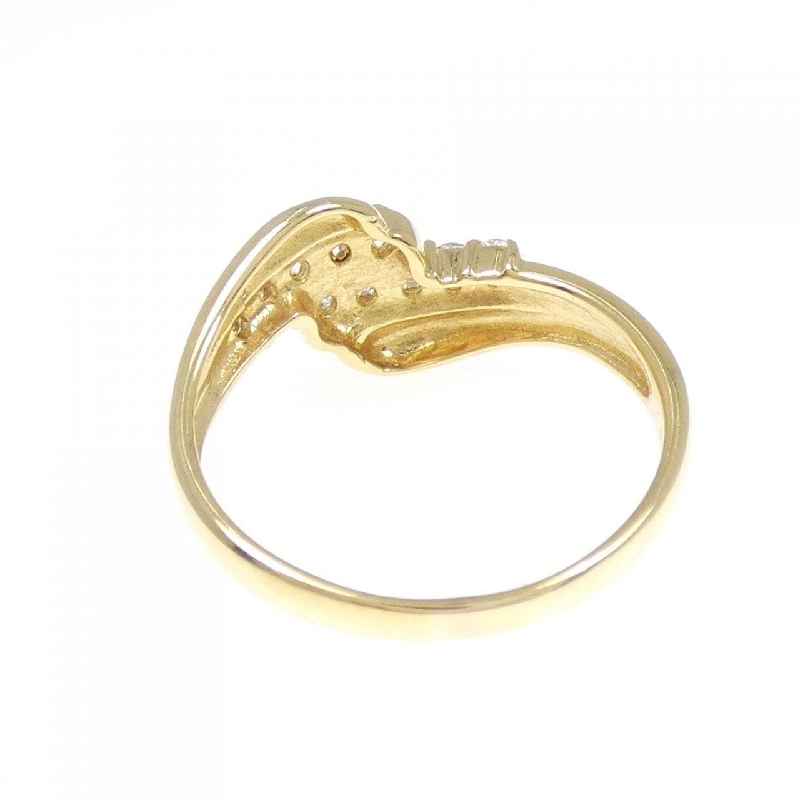 Nhẫn kim cương K18YG 0.30CT 671160