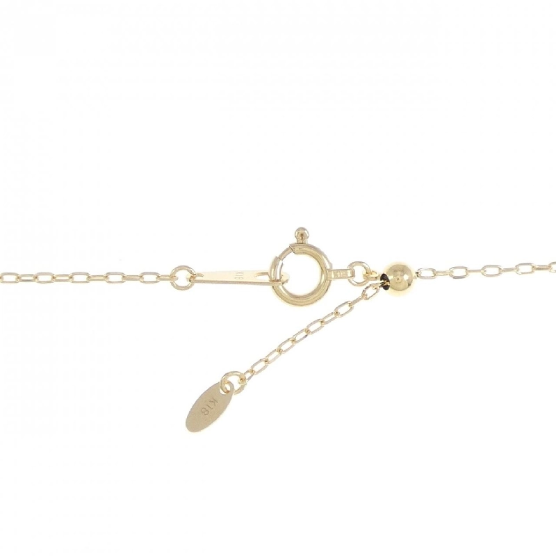 K18YG Solitaire Dây chuyền kim cương 0.11CT - Hàng hiệu Chính hãng 861509