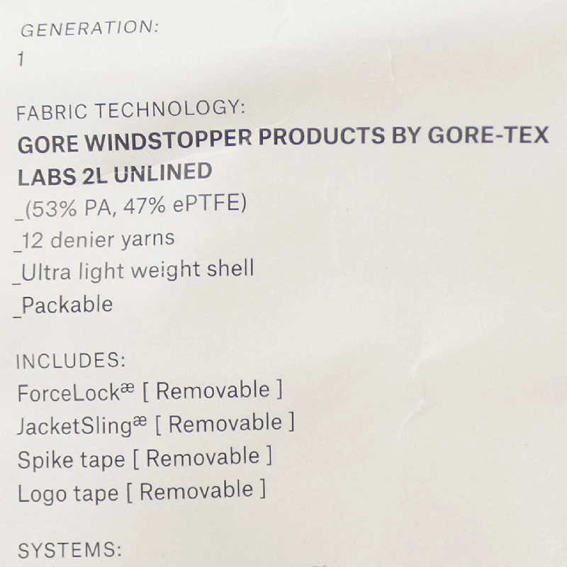 Áo khoác ACRONYM - Hàng hiệu Authentic 897579