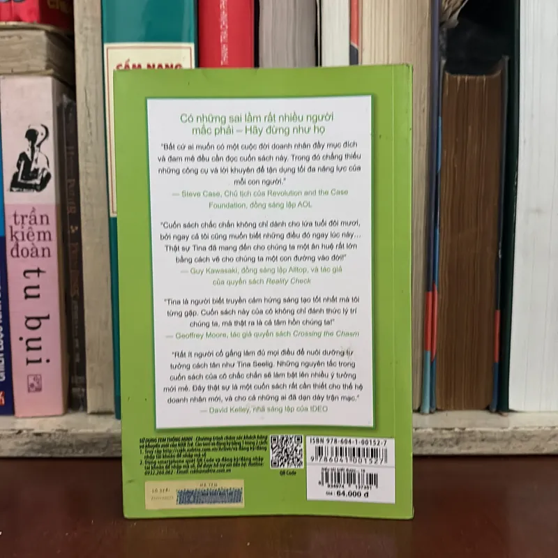 II Sách Kỹ Năng: Nếu Tôi Biết Được Khi Còn 20 - TINA SEELIG - 2017 638668