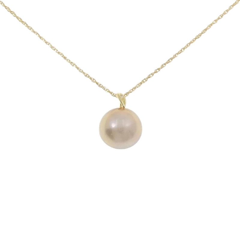 K18YG Mabe Pearl Necklace - Hàng hiệu Authentic 850540