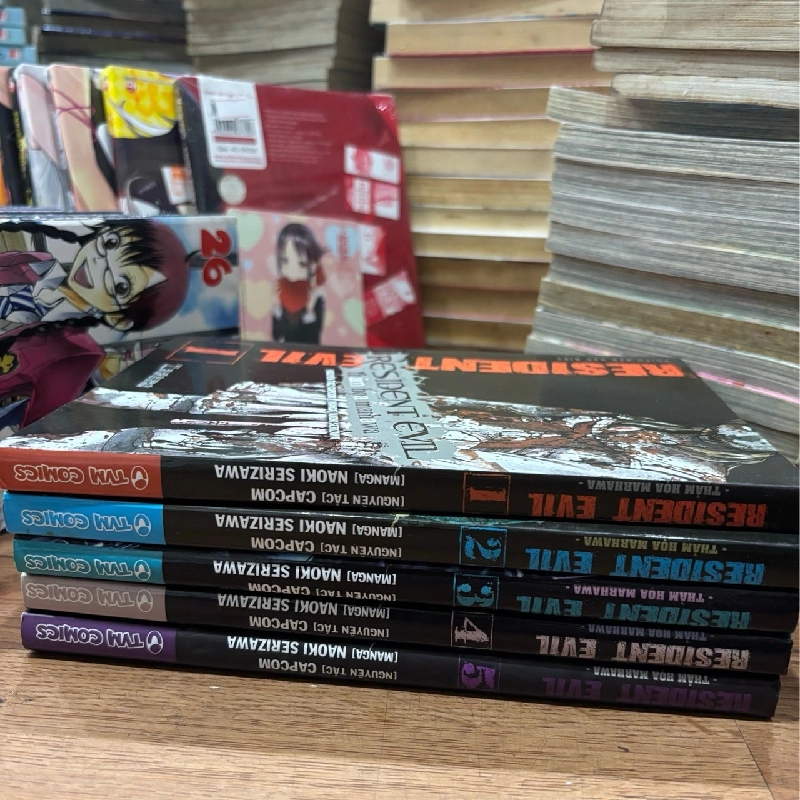 TRUYỆN TRANH RESIDENT EVIL THẢM HỌA MARHAWA 366182