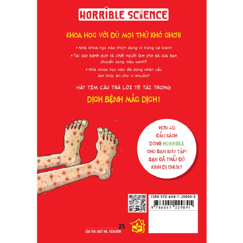 Horrible Science - Dịch Bệnh Mắc Dịch - Nick Arnold, Tony De Saulles 136935