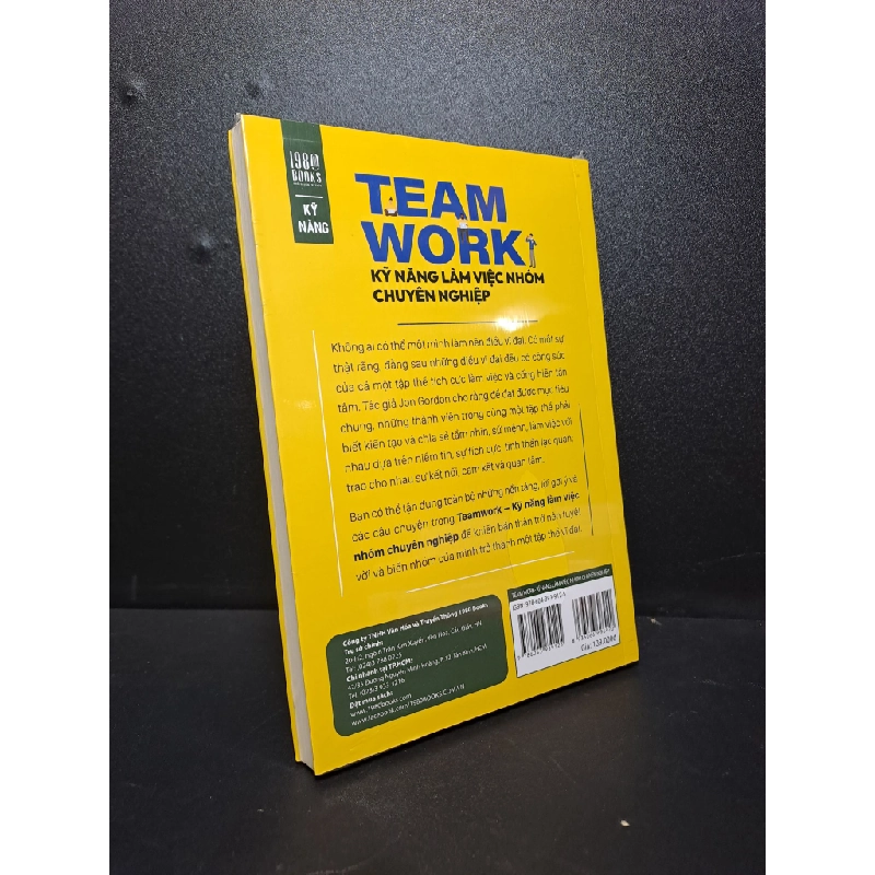 Team work kỹ năng làm việc nhóm chuyên nghiệp Jon Gordon mới 100% HCM.ASB2209 63122