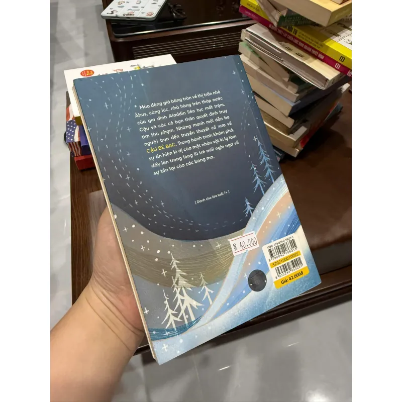 Cậu Bé Bạc – Kristina Ohlsson | Sách thiếu nhi trinh thám kỳ bí hấp dẫn- K2 1000285