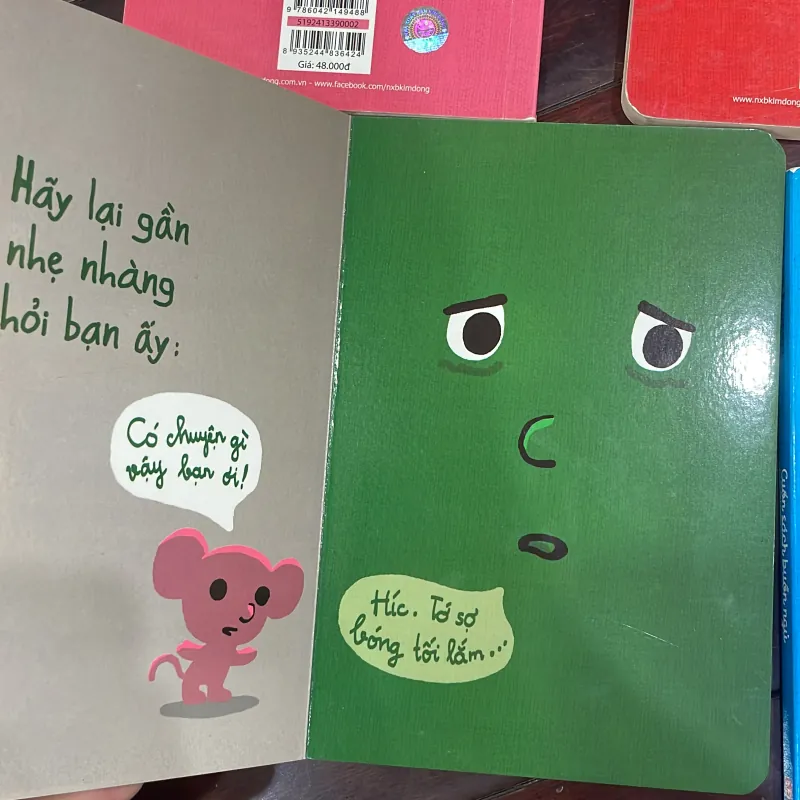 Bộ sách Trò chuyện cùng sách : cuốn sách giận dữ , tương tư , sợ hãi , buồn ngủ 1028975
