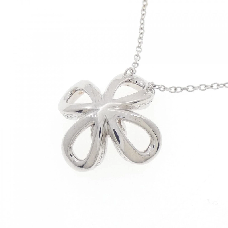 K18WG/K18PG Hoa Đá Kim Cương Dây Chuyền 0.50CT - Hàng hiệu Chính hãng 858148