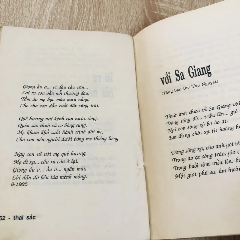 THÁI SẮC MIỆT VƯỜN THƠ 929084