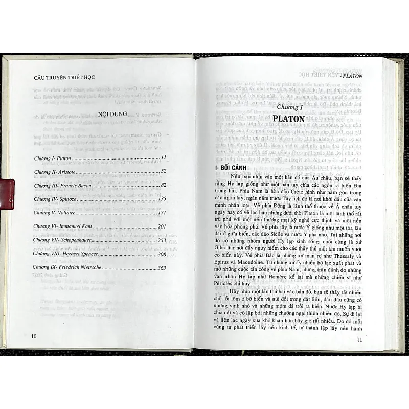 CÂU TRUYỆN TRIẾT HỌC - Tác giả WILL DURANT - Dịch giả TRÍ HẢI & BỬU ĐÍCH 1042001
