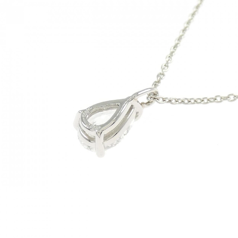 Dây chuyền kim cương PT900/PT850 0.573CT D SI1 hình giọt nước - Hàng hiệu Authentic 875039