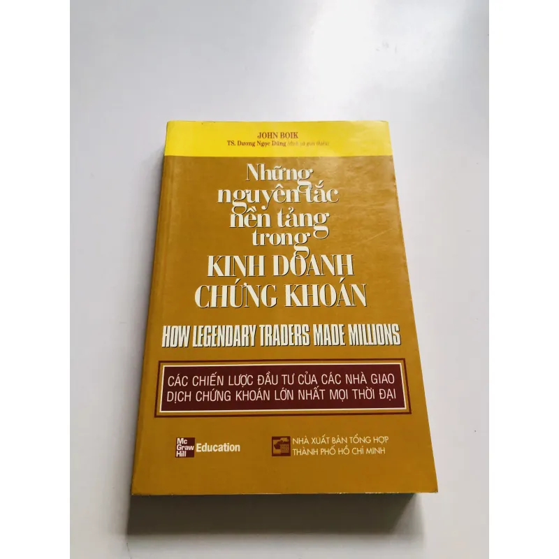 NHỮNG NGUYÊN TẮC NỀN TẢNG TRONG KINH DOANH CHỨNG KHOÁN  749180