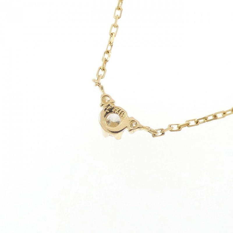 K18YG Dây chuyền kim cương - Hàng hiệu Authentic 858763