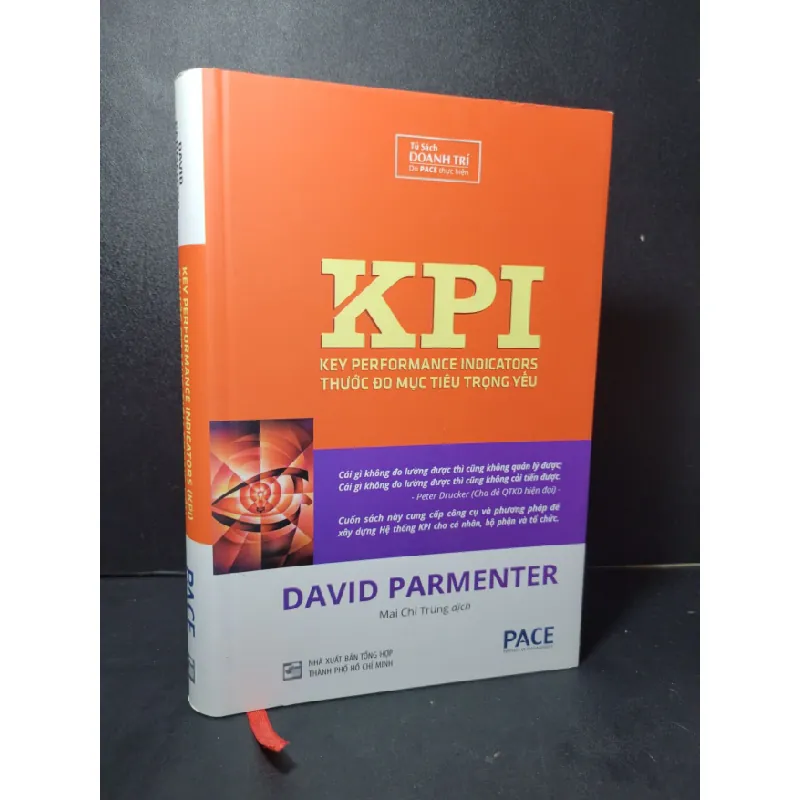 [Sách Cũ SCGR] Thước đo mục tiêu trọng yếu (bìa cứng) mới 90% bẩn nhẹ 2019 David Parmenter HCM2205 MARKETING KINH DOANH 677586