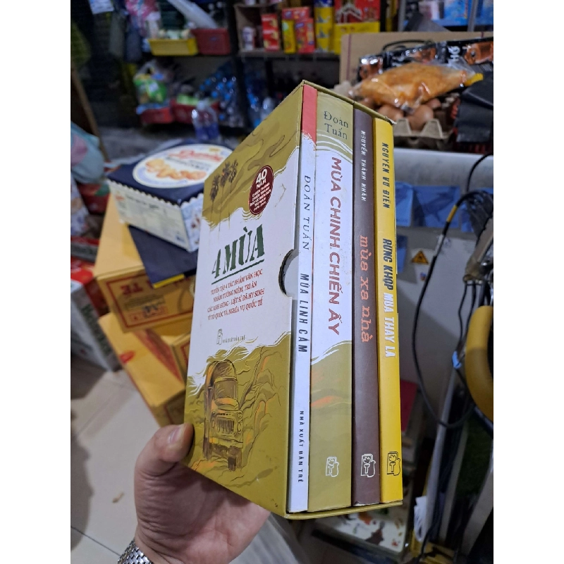 (Bộ 4 Cuốn) - 4 Mùa - Đoàn Tuấn, Nguyễn Thành Nhân, Nguyễn Vũ Điền - mới 90% - VĂN HỌC - HMT3012 Blogmeo040226 793211