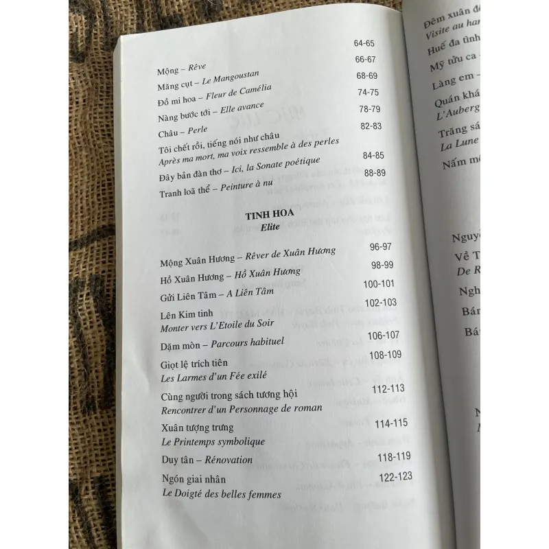 Thơ Bích Khê- Hoàng Hữu Đản dịch tiếng Pháp  1017679