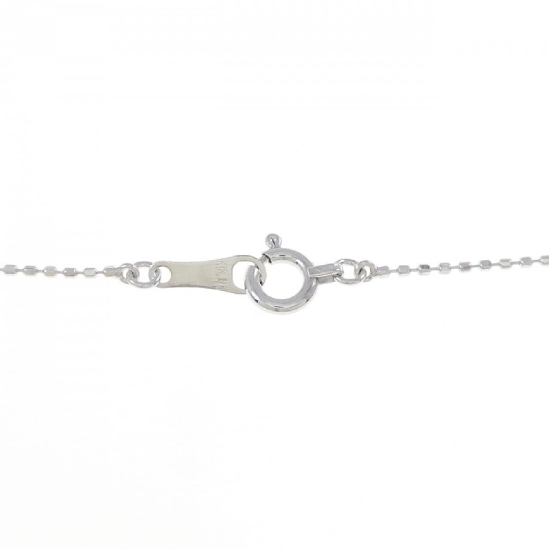 K18WG Dây chuyền kim cương ba viên 0.5CT - Hàng hiệu Authentic 857895