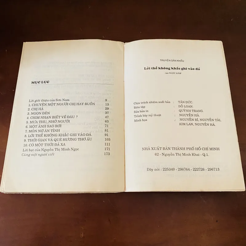 Lời thề không khắc ghi vào đá - Ngọc Linh (1992) 974177