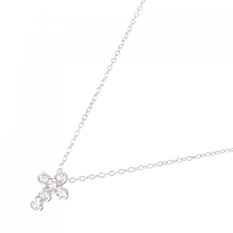 Ponte Vecchio Dây chuyền hình chữ thập 0.23CT - Hàng hiệu Chính hãng 842277