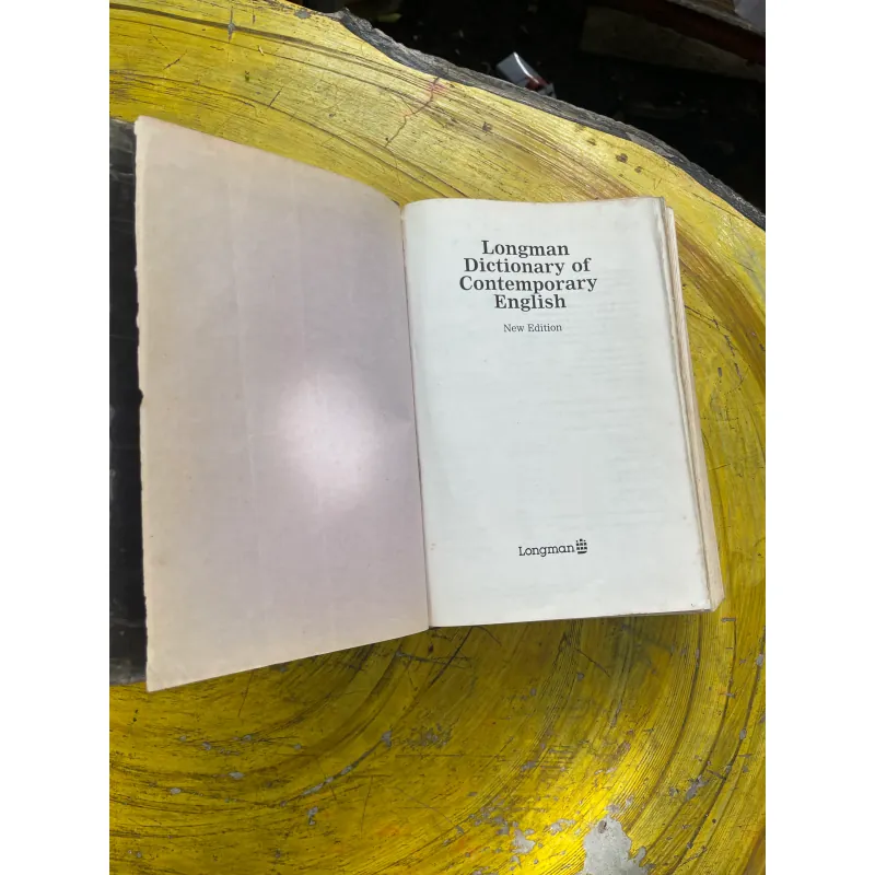 LONGMAN DICTIONARY CONTEMPORARY ENGLISH NEW EDITION 1992 BESTSELLER 730975