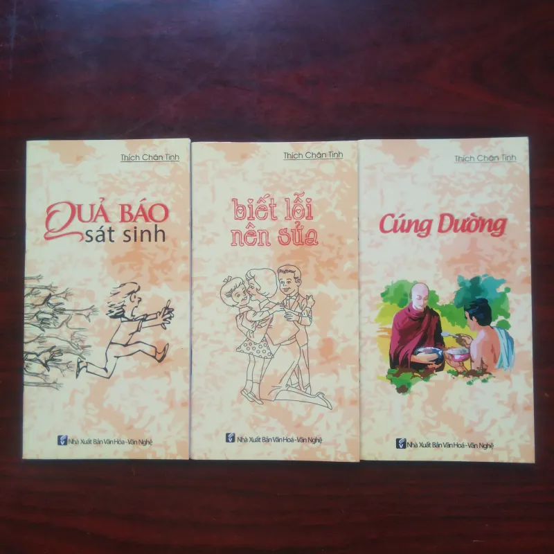 [Sách Phật Giáo] Quả Báo Sát Sinh + Biết Lỗi Sửa Lỗi + Cúng Dường (Thích Chân Tính) 1018725