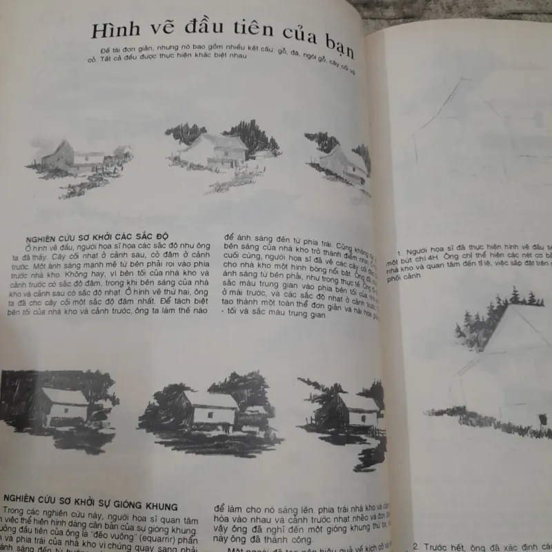 Sách dạy vẽ mỹ thuật- Bí quyết VẼ BÚT CHÌ. Tb lần 4. Huỳnh Ph. Hương Giang dịch 695468