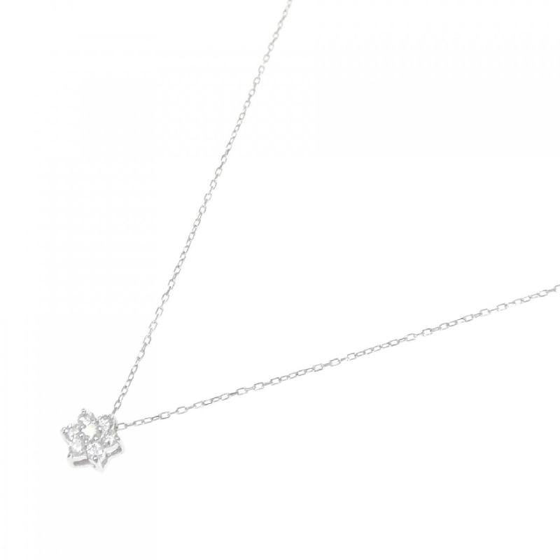 Dây chuyền kim cương K18WG 0.10CT - Hàng hiệu Chính hãng 862871