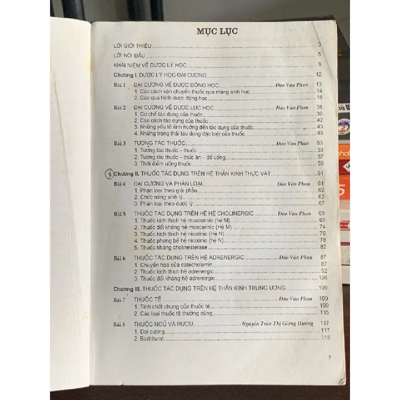 Dược lý học tập 1 – GS.TS Đào Văn Phan 560528