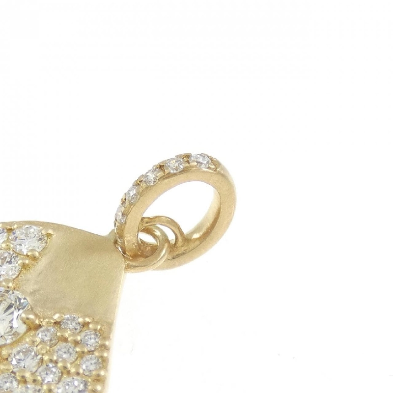 K18YG Kim cương Mặt dây chuyền 0.35CT - Hàng hiệu Chính hãng 866531