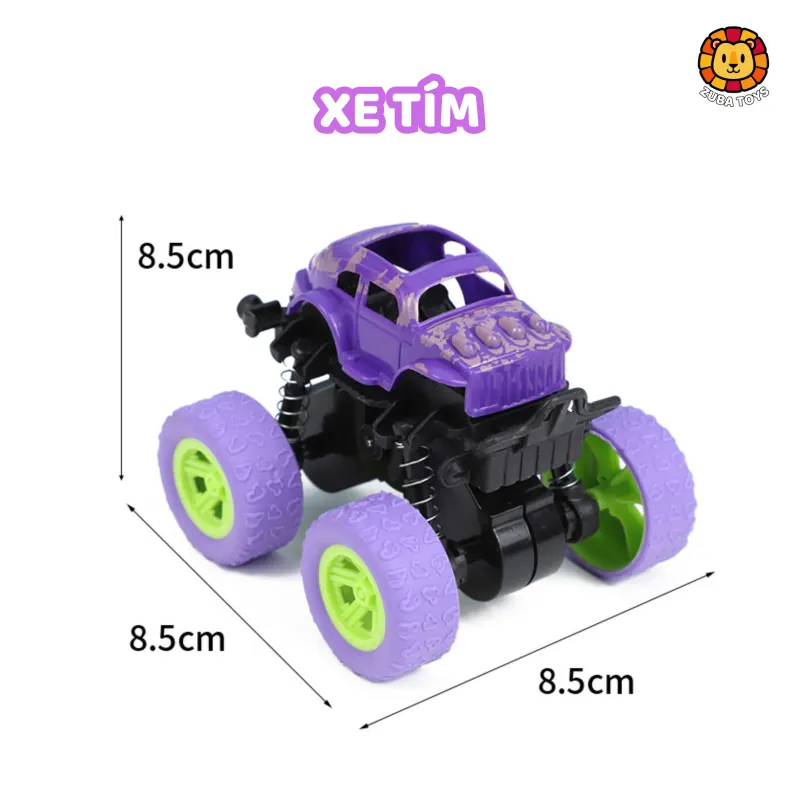 Đồ Chơi Xe Ô Tô Địa Hình Quán Tính Zuba Toys - Dẫn Động 4 Bánh Siêu Khỏe, Xe Trớn Offroad 1007257