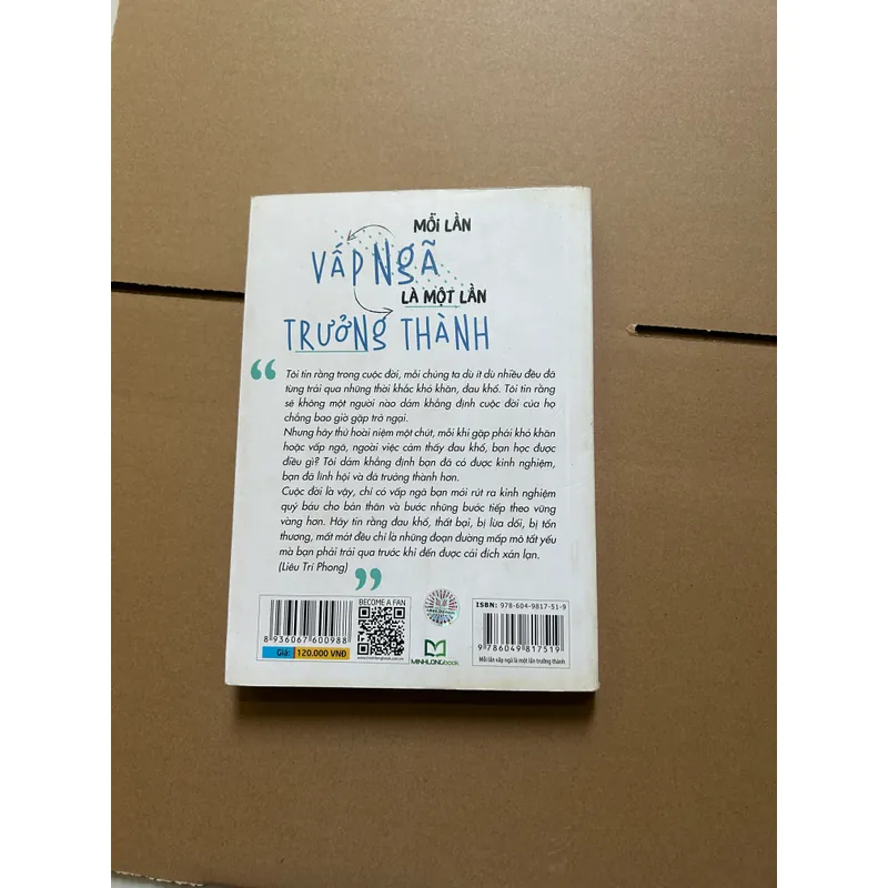 Mỗi lần vấp ngã là một lần trưởng thành - Liêu Trí Phong 722544