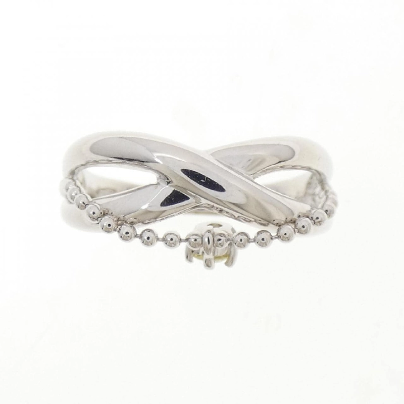 Nhẫn kim cương K18WG 0.10CT 666398